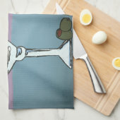 Schnauzer Kitchen Towel Theedoek (Quarter Fold)