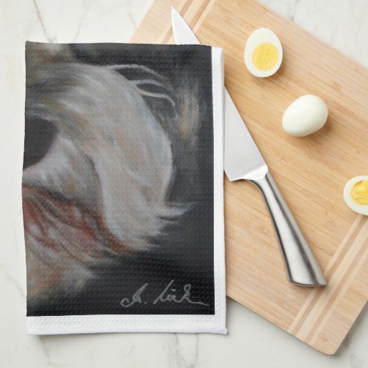 Schnauzer Kitchen Towels Theedoek (Quarter Fold)