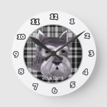 Schnauzer klok