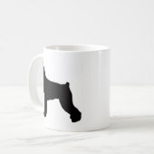 schnauzer koffiemok (Voorkant links)
