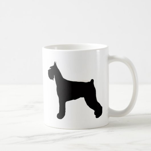 schnauzer koffiemok (Rechts)
