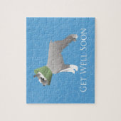 Schnauzer krijgt snel een goed ontwerp legpuzzel (Verticaal)