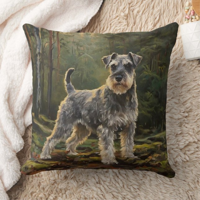 Schnauzer  kussen (Deken)