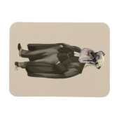 Schnauzer Lawyer 2 Magneet (Horizontaal)