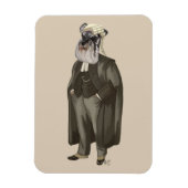 Schnauzer Lawyer 2 Magneet (Verticaal)