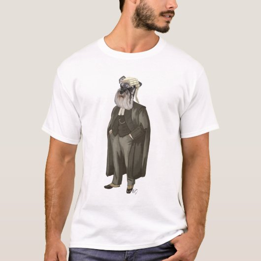 Schnauzer Lawyer 2 T-shirt (Voorkant)