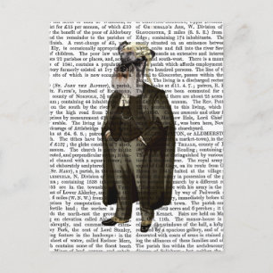 Schnauzer Lawyer Briefkaart