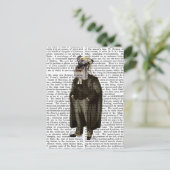 Schnauzer Lawyer Briefkaart (Staand voorkant)