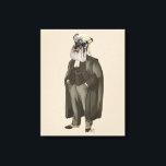 Schnauzer Lawyer Canvas Afdruk<br><div class="desc">Gezelschapsdieren</div>