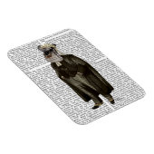 Schnauzer Lawyer Magneet (Rechterzijde)