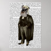 Schnauzer Lawyer Poster (Voorkant)