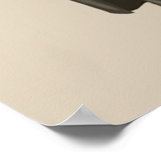 Schnauzer Lawyer Poster (Hoek)