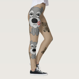 Schnauzer-Leggings Leggings