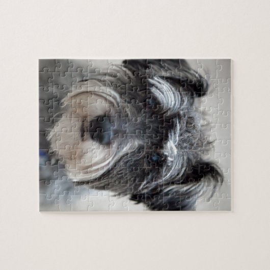 Schnauzer Legpuzzel (Horizontaal)