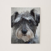 Schnauzer Legpuzzel (Verticaal)