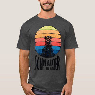 Schnauzer Liefde jongen T-shirt