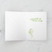 Schnauzer Liefde/Ondersteuning Kaart (Binnen)