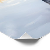 Schnauzer liet het sneeuwen Kerstmis Perfect Poster (Hoek)