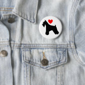 Schnauzer Love Button (In situ)