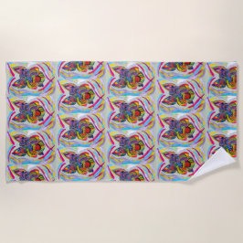 Schnauzer Love Strandlaken