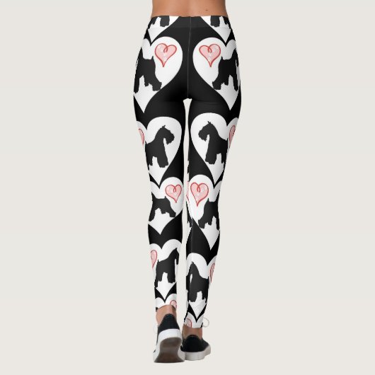 Schnauzer Lover Leggings (Achterkant)