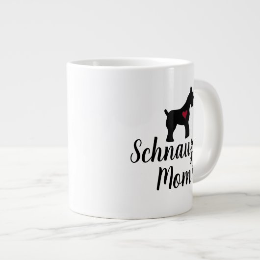 Schnauzer Ma Grote Koffiekop (Voorkant rechts)