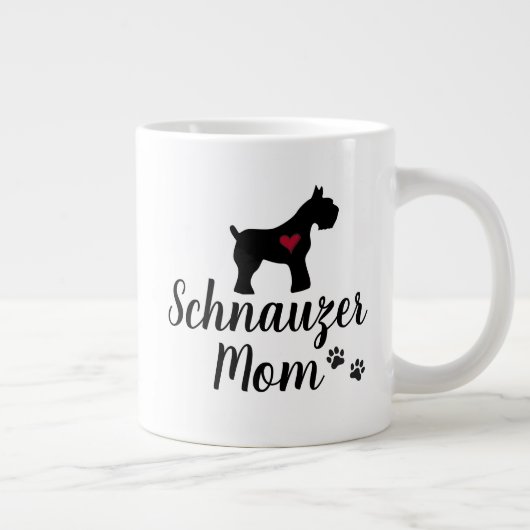Schnauzer Ma Grote Koffiekop (Rechts)