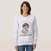 Schnauzer Ma Sweatshirt (Voorkant volledig)