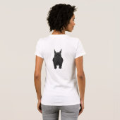 Schnauzer Ma T-shirt (Achterkant volledig)