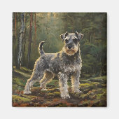 Schnauzer  magneet (Voorkant)