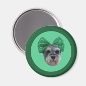 Schnauzer Magneet (Voorkant / Achterkant)