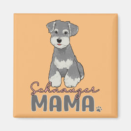 Schnauzer Mama Magneet