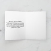 Schnauzer Marie Antoinette Gevouwen Wenskaart Kaart (Binnen)