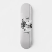 Schnauzer met camera persoonlijk skateboard (Voorkant)