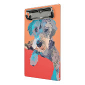 Schnauzer Mini Clipboard Klembord (Angled2)