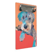Schnauzer Mini Clipboard Mini Klembord (Schuin)