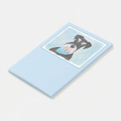 Schnauzer (miniatuur) schilderen - Stomme originel Post-it® Notes (Schuin)