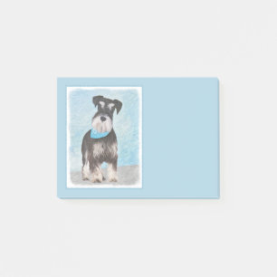 Schnauzer (miniatuur) schilderen - Stomme originel Post-it® Notes