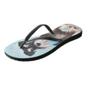 Schnauzer (miniatuur) schilderen - Stomme originel Teenslippers (Schuin)