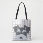 Schnauzer, Modern Tote Bag (Voorkant)