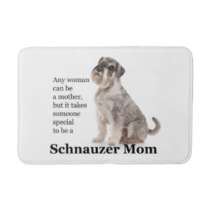 Schnauzer Moeder Badmat