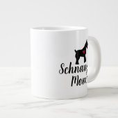 Schnauzer Moeder Grote Koffiekop (Voorkant rechts)
