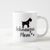 Schnauzer Moeder Grote Koffiekop (Rechts)