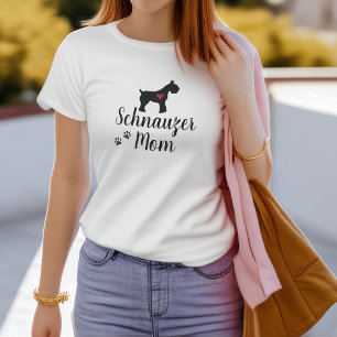 Schnauzer Moeder T-shirt