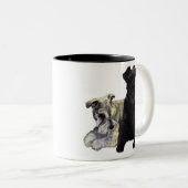 Schnauzer - Mok (Voorkant rechts)