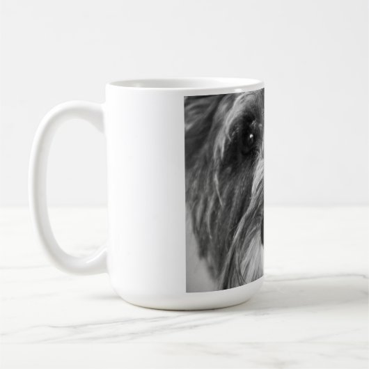 Schnauzer-Mok Koffiemok (Links)