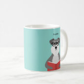 Schnauzer-Mokken Koffiemok (Voorkant rechts)