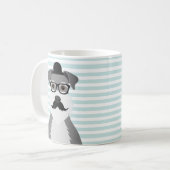 Schnauzer-Mokken Koffiemok (Voorkant links)