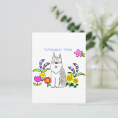 Schnauzer Mom-Briefkaart Briefkaart (Staand voorkant)