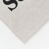 Schnauzer Mom Fleece Deken (Hoek)